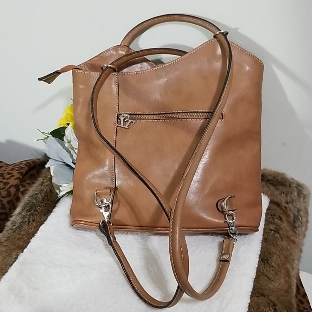 Firenze Tuscany Leather Vera Pelle Italian bag - Picture 5 of 10